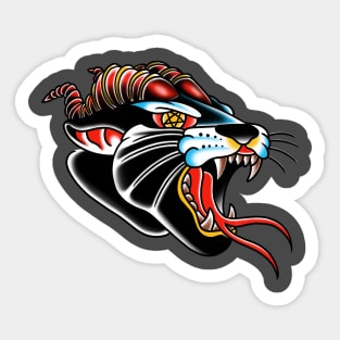 Demon Panther Sticker